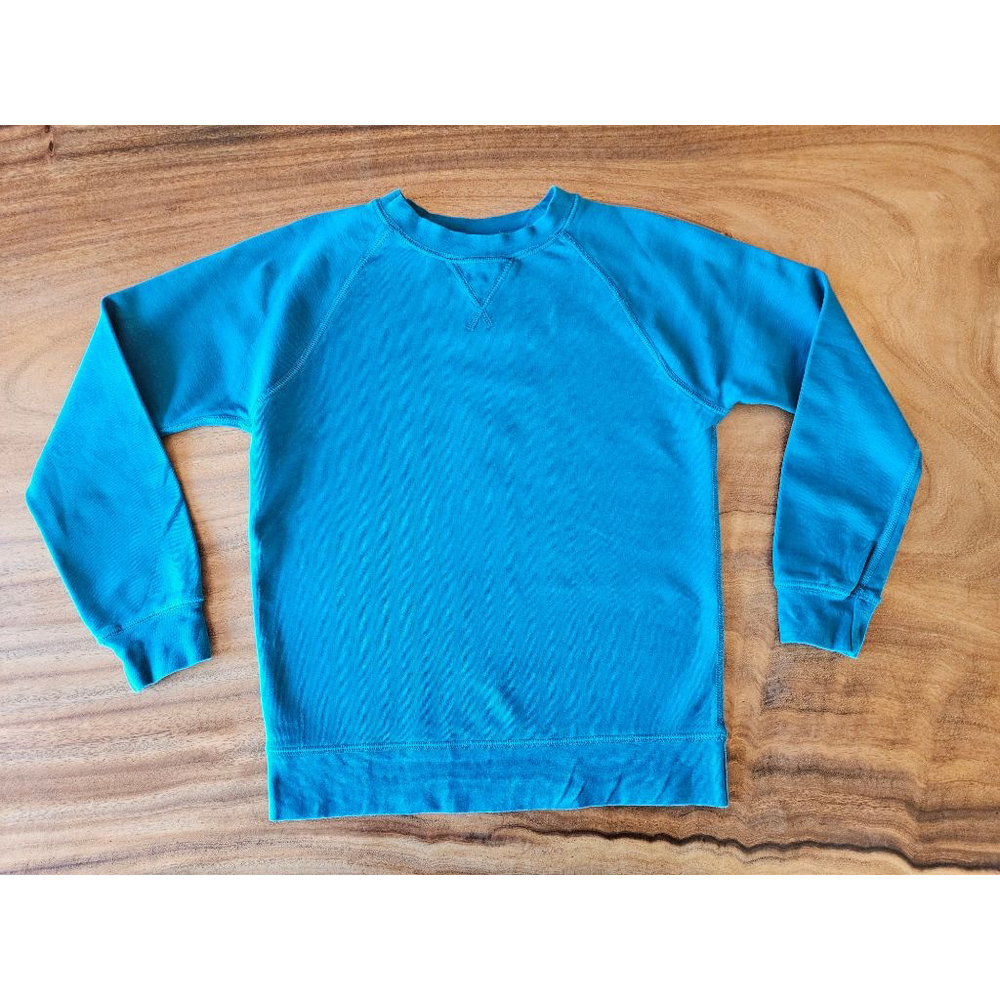 Hanna Andersson Teal Crewneck Sweatshirt Youth Girls 130cm Size US 8
